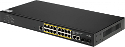 Коммутатор Cudy GS2018PS2-200W (L2) 16x1Гбит/с 2SFP 16PoE+ 200W управляемый