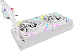 Система водяного охлаждения Formula Oasis L240 ARGB Soc-AM5/AM4/1200/2066/1700/1851 белый 4-pin 1-27.2dB Al+Cu 310W Ret (OASIS L240 ARGB WH)
