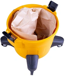 Строительный пылесос DeWalt DXV23PLPTA 1150Вт (уборка: сухая/влажная) желтый