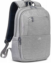 Рюкзак для ноутбука 15.6" Riva 7760 серый полиэстер женский дизайн (7760 GREY)