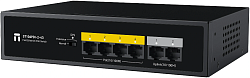 Коммутатор Netis ST106PDI-2-43 6x100Мбит/с 4PoE 43W неуправляемый