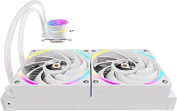 Система водяного охлаждения Formula Oasis L240 ARGB Soc-AM5/AM4/1200/2066/1700/1851 белый 4-pin 1-27.2dB Al+Cu 310W Ret (OASIS L240 ARGB WH)