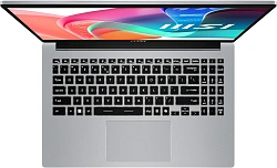 Ноутбук MSI Modern 15 F13MG-202XRU Core i7 1355U 16Gb SSD1Tb Intel Iris Xe graphics 15.6" IPS FHD (1920x1080) FreeDOS silver WiFi BT Cam (9S7-15S122-202)