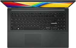 Ноутбук Asus Vivobook Go 15 E1504TA-BQ082 N-series N150 8Gb eMMC256Gb Intel UHD Graphics 15.6" IPS FHD (1920x1080) без ОС black WiFi BT Cam (90NB1542-M00300)