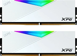 Память DDR5 2x16GB 7200MHz A-Data AX5U7200C3416G-DCLARWH XPG Lancer RGB RTL Gaming PC5-57600 CL34 DIMM 288-pin 1.4В kit dual rank с радиатором Ret