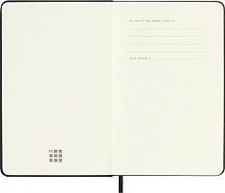 Ежедневник Moleskine CLASSIC Pocket 90x140мм 400стр. черный