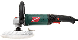 Полировальная машина Hammer USM1200P 1200Вт 3500об/мин рез.шпин.:M14 d=180мм (519462)