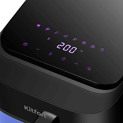 Аэрогриль Kitfort КТ-2263 1800Вт синий/черный
