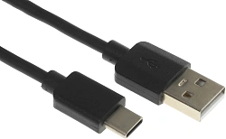 Кабель Buro BU-USB-AC-2M-3A USB (m)-USB Type-C (m) 2м черный
