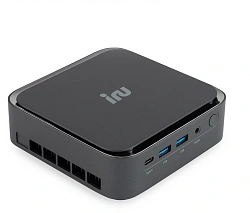 Неттоп IRU Tactio 513 i5 1235U (1.3) 16Gb SSD512Gb Iris Xe без ОС GbitEth WiFi BT 120W серый (RUS) (2189397)