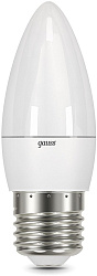 Лампа светодиодная Gauss 6.5Вт цок.:E27 свеча 220B св.свеч.бел.нейт. (упак.:10шт) (103102207)