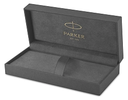 Ручка перьев. Parker Sonnet Core F527 (1931504) Stainless Steel GT F сталь нержавеющая подар.кор.