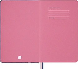Блокнот Moleskine LIMITED EDITION SAKURA LESU08QP062 Large 130х210мм обложка текстиль 176стр. нелинованный синий 2025