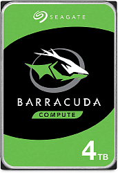 Жесткий диск Seagate SATA-III 4TB ST4000DM004 Desktop Barracuda 4KN (5400rpm) 256Mb 3.5"