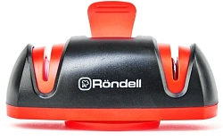 Набор ножей кухон. Rondell Urban RD-1011 компл.:4предм. с ножеточкой черный/красный блистер