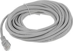 Патч-корд Premier PP12-7.5M 1000Гбит/с UTP 4 пары cat.5E CCA molded 7.5м серый RJ-45 (m)-RJ-45 (m)