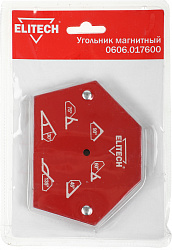 Магнитный угольник Elitech 0606.017600 (195310)