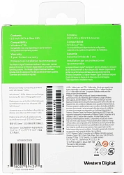 Накопитель SSD WD SATA-III 480GB WDS480G3G0A Green 2.5"