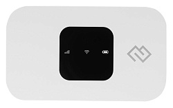 Модем 3G/4G Digma Mobile Wi-Fi DMW1880 micro USB Wi-Fi Firewall +Router внешний белый