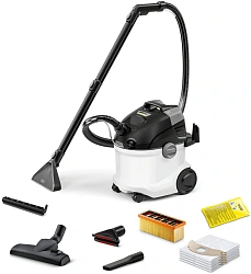 Пылесос моющий Karcher Anniversary SE 5 Anniversary Edition 1000Вт белый/черный (в компл.:5мешков)