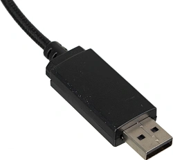 Наушники с микрофоном A4Tech Fstyler FH200U серый/синий 2м накладные USB оголовье (FH200U BLUE)