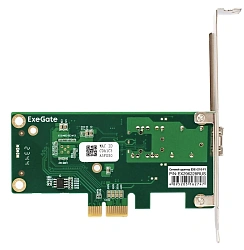 Сетевой адаптер Gigabit Ethernet Exegate EXE-i210-F1 EX296228RUS PCI Express x1