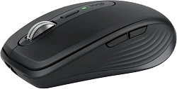 Мышь Logitech MX Anywhere 3S графитовый оптическая 8000dpi silent беспров. BT/Radio USB для ноутбука 5but (910-006935)