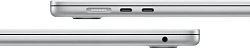 Ноутбук Apple MacBook Air A3241 M4 10 core 16Gb SSD256Gb/10 core GPU 15.3" Liquid Retina (2880x1864) macOS silver WiFi BT Cam (MW1G3ZP/A)