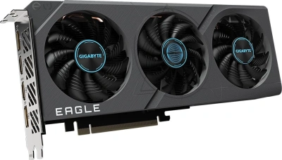 Видеокарта Gigabyte PCI-E 4.0 GV-N4060EAGLE OC-8GD NVIDIA GeForce RTX 4060 8Gb 128bit GDDR6 2505/17000 HDMIx2 DPx2 HDCP Ret