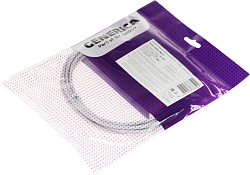Патч-корд ITK PC01-C5EU-3M-G UTP RJ-45 вил.-вилка RJ-45 кат.5E 3м серый ПВХ (уп.:1шт)