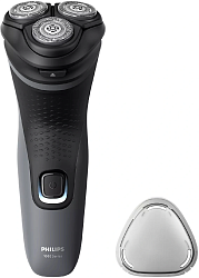 Бритва роторная Philips S1142/00 реж.эл.:3 питан.:аккум. темно-серый/черный