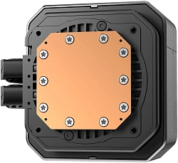 Система водяного охлаждения Deepcool Spartacus 360 ARGB Soc-AM5/AM4/1200/1700/1851 черный 4-pin 32.23dB Al LCD 2073gr Ret (R-SPT360-BKDSMP-G-1)