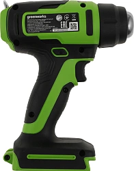 Технический фен Greenworks G24HG темп.50-550С (3400207)