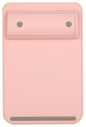 Калькулятор настольный Deli EM124PINK розовый 12-разр.