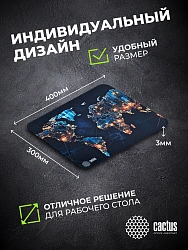 Коврик для мыши Cactus News 400x300x3мм (CS-MP-PRO13XL)