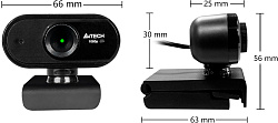 Камера Web A4Tech PK-925H черный 2Mpix (1920x1080) USB2.0 с микрофоном
