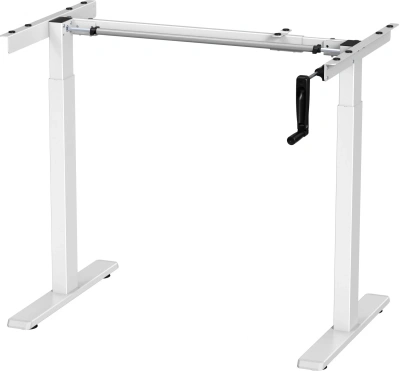 Подстолье Cactus CS-MDF-WT механическое белый черный каркас белый 133x118x60см (CS-MDF-WT)