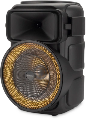 Минисистема Hyundai H-MC1298 черный 17Вт FM USB BT micro SD