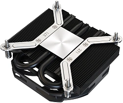 Устройство охлаждения(кулер) ID-Cooling IS-28i Soc-1200/1700/1851 черный 4-pin 35.8dB Al 65W 250gr Ret (IS-28I BLACK)