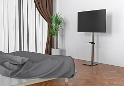 Стойка для телевизора Cactus CS-VM-ST97-D черный 37"-70" макс.68кг напольный