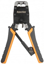 Инструмент обжимной Hyperline HT-500R для RJ-45/RJ-12/RJ-11