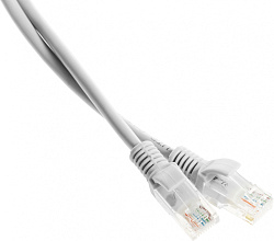 Патч-корд Premier PP12-20M 1000Гбит/с UTP 4 пары cat.5E CCA molded 20м серый RJ-45 (m)-RJ-45 (m)