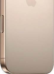 Смартфон Apple A3295 iPhone 16 Pro Max 512Gb бежевый титан моноблок 3G 4G 1Sim 6.9" 1320x2868 iOS 18 48Mpix 802.11 a/b/g/n/ac/ax/be NFC GPS Protect