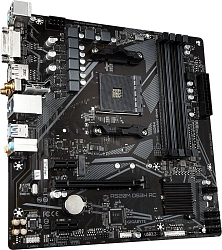Материнская плата Gigabyte A520M DS3H AC Soc-AM4 AMD A520 4xDDR4 mATX AC`97 8ch(7.1) GbLAN RAID+HDMI+DP