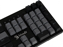 Клавиатура A4Tech Bloody B828N механическая черный/серый USB for gamer LED (B828N (GREY+BLACK))