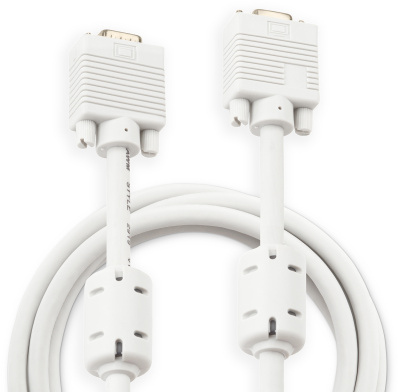 Кабель Buro CAB016S-10 VGA (m) VGA (m) 3м феррит.кольца серый