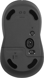 Мышь Logitech M550 темно-серый/серый оптическая 4000dpi silent беспров. BT/Radio USB для ноутбука 3but (910-007446)