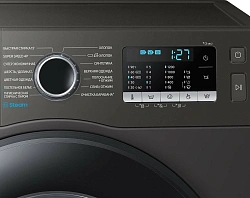 Стиральная машина Samsung WW80AGAS22AX/LD класс: A загр.фронтальная макс.:8кг черный инвертор