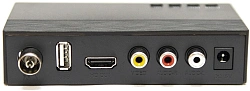 Ресивер DVB-T2 Сигнал Эфир HD-250 черный
