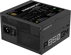 Блок питания Gigabyte ATX 850W GP-P850GM 80+ gold (20+4pin) APFC 120mm fan 8xSATA Cab Manag RTL